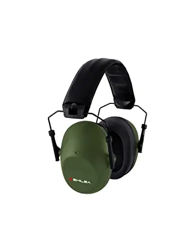 Protector Auditivo SHILBA SH-023 db Verde - Protección para Caza y Deportes