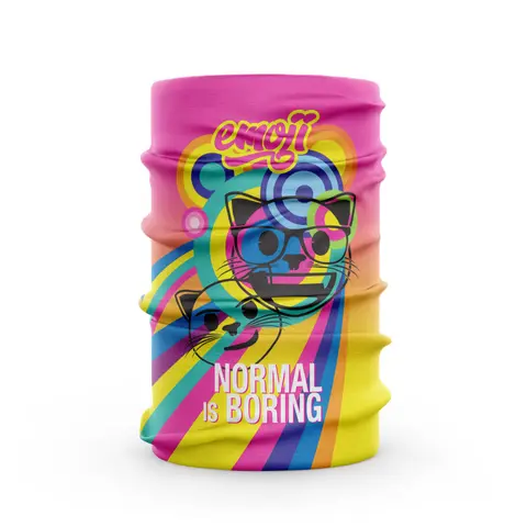 Protector de cuello - Emoji Normal is Boring