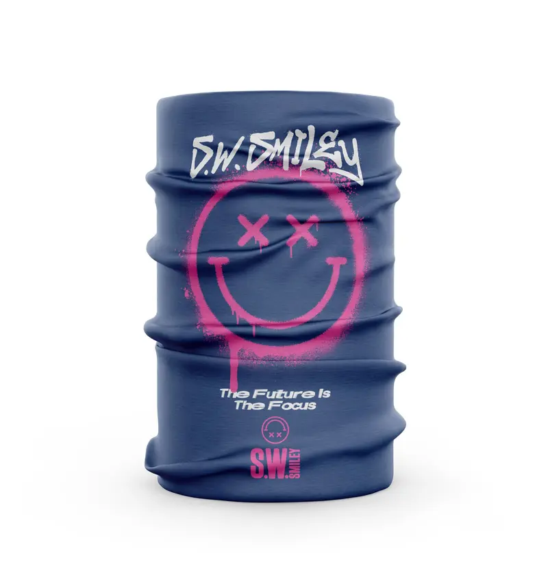 Protector de cuello - Smiley Graffiti