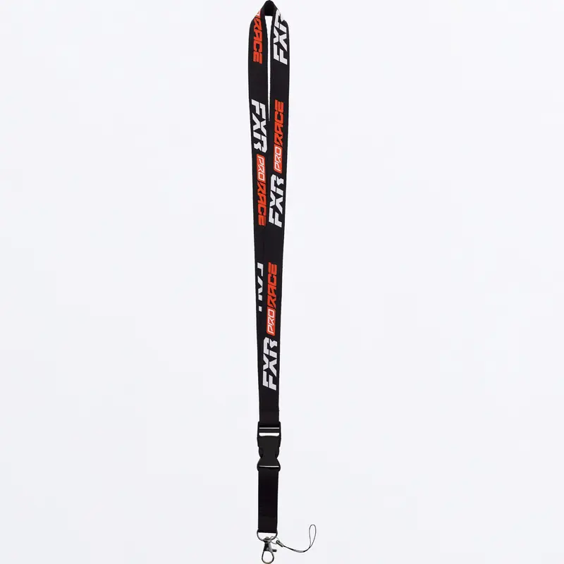 RACE DIV LANYARD 24-BLACK/ORANGE