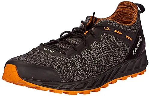 RAPIDA AIR Zapatillas de Fútbol Black/Orange UK-7½