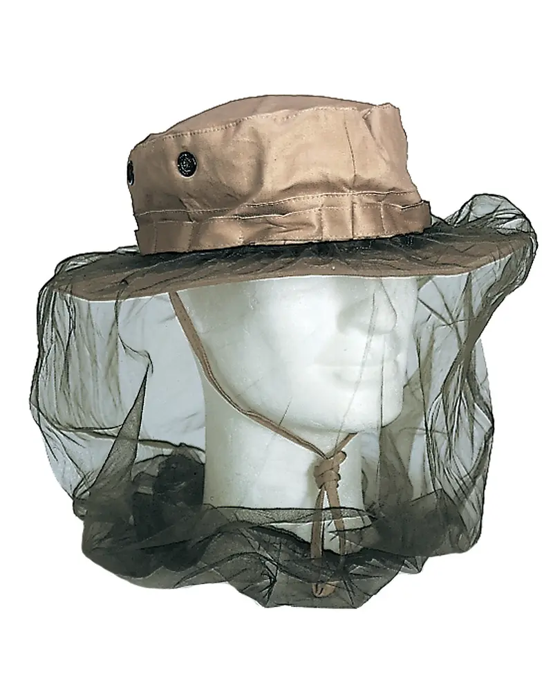 Red mosquitera para sombrero
