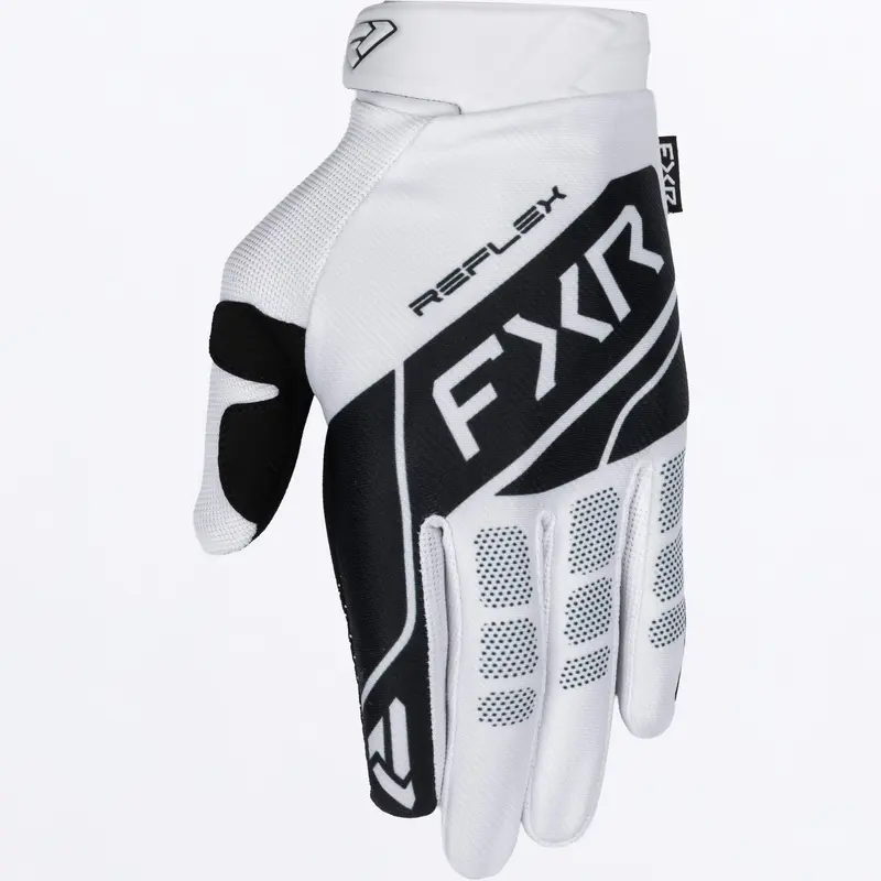 REFLEX DUAL MX GLOVE  26-WHITE/BLACK