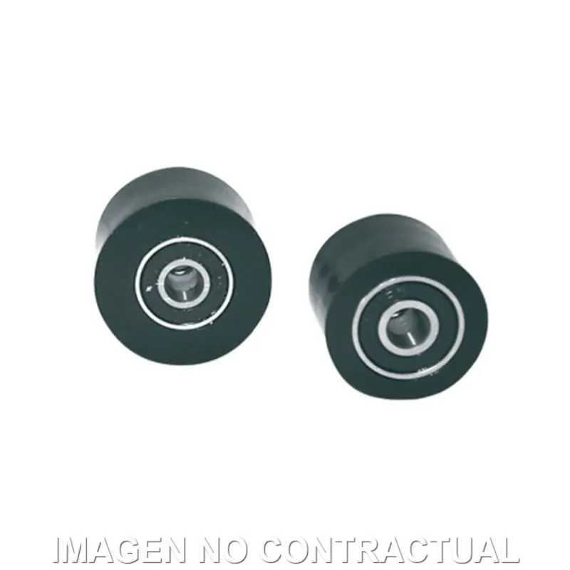 RODILLOS DE CADENA POLISPORT NEGRO 42MM