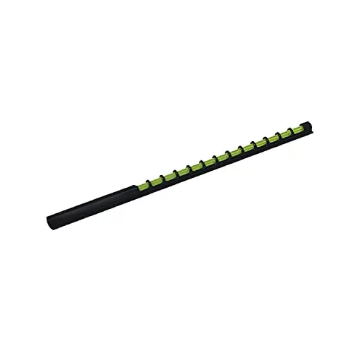 RUBY Banda de Fibra Óptica 120mm Verde Tiro - Punto de Mira Profesional