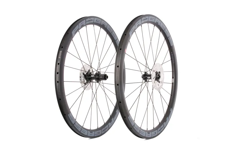 Ruedas Progress Airspeed 44 Disco Cubierta Shimano Negro