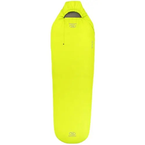 Saco de Dormir Highlander Zeta 50 Momia Verde Lima