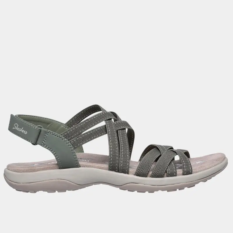Sandalia Skechers Reggae Slim - Summer Getaway - Mujer