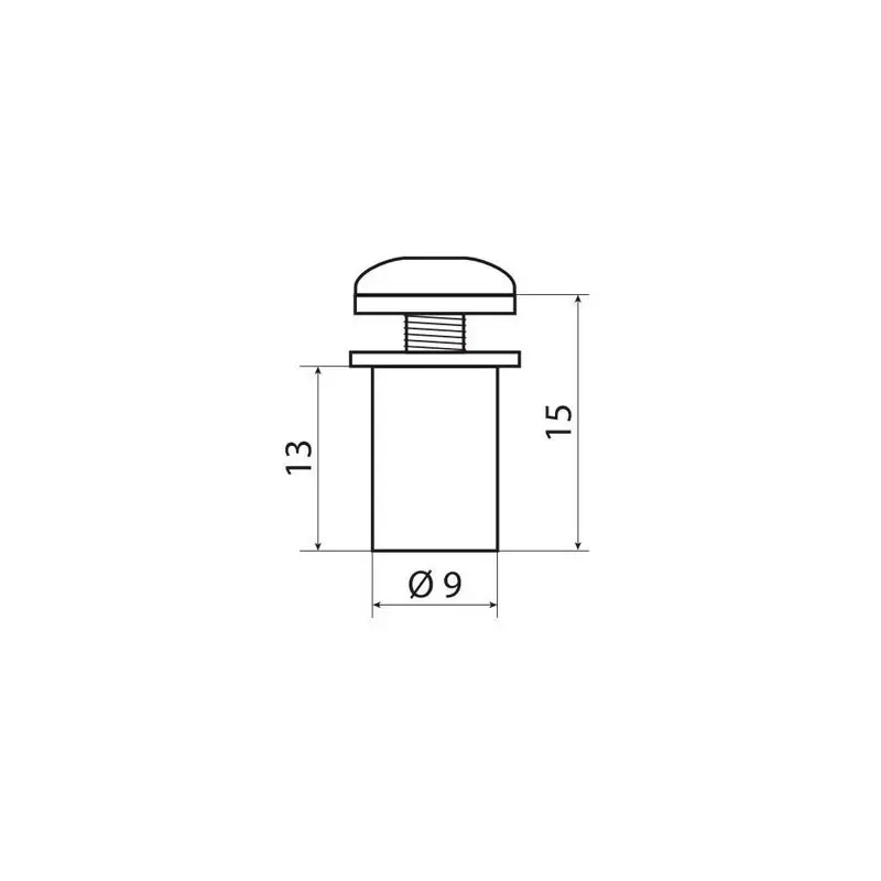 SCREEN FIT-KITS, KIT TUERCAS GOMA C/TORNILLOS+ARA