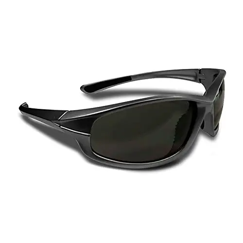 Shilba 152502 Gafas protección de Caza, Unisex Adulto, Negro,