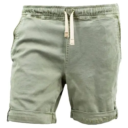 SHIRA WS Olive L Short Pant - Pantalones cortos de mujer cómodos y versátiles