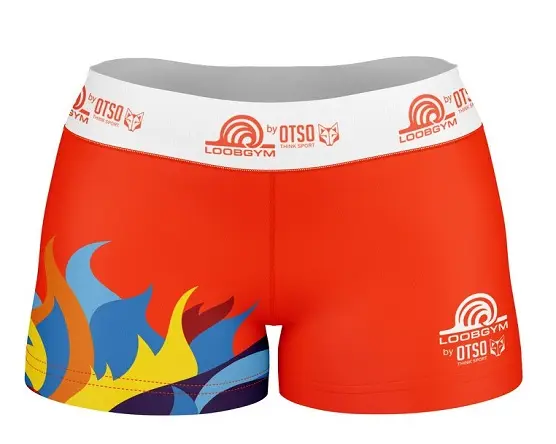 Short BE A LION (lycra brillante) - OUTLET