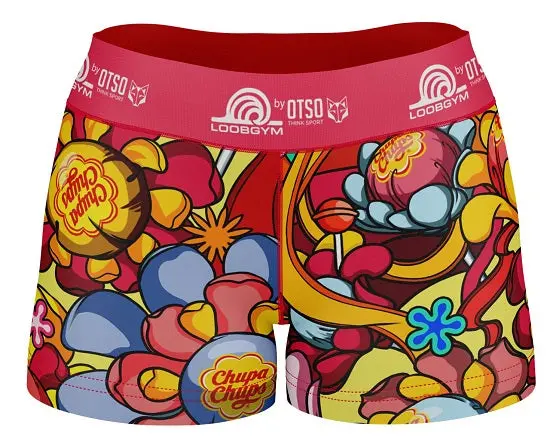 Short CHUPA CHUPS FLOWER (Goma vista sublimada)