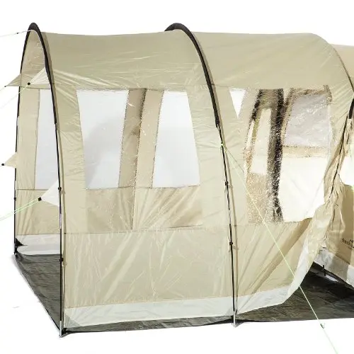 Skandika Canopy Gotland 6 - Pabellón anexable a tiendas de campaña, color blanco