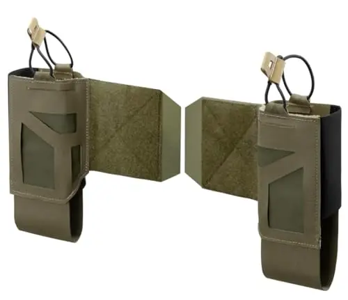 Skeletonized Comms Wings Set® - Ranger Green