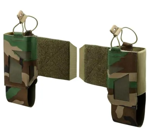 Skeletonized Comms Wings Set® - Woodland