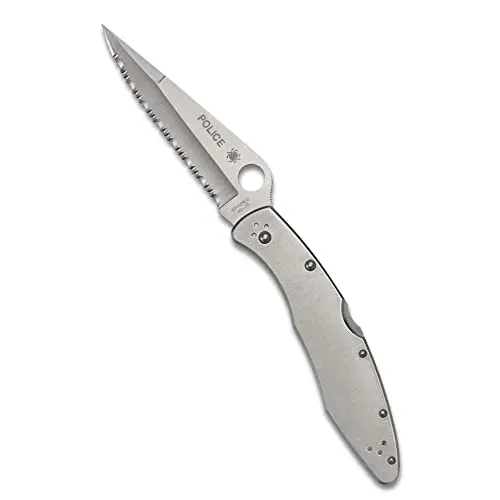 Spyderco C07S Police - Navaja Táctica SpyderEdge VG-10 Acero Inoxidable