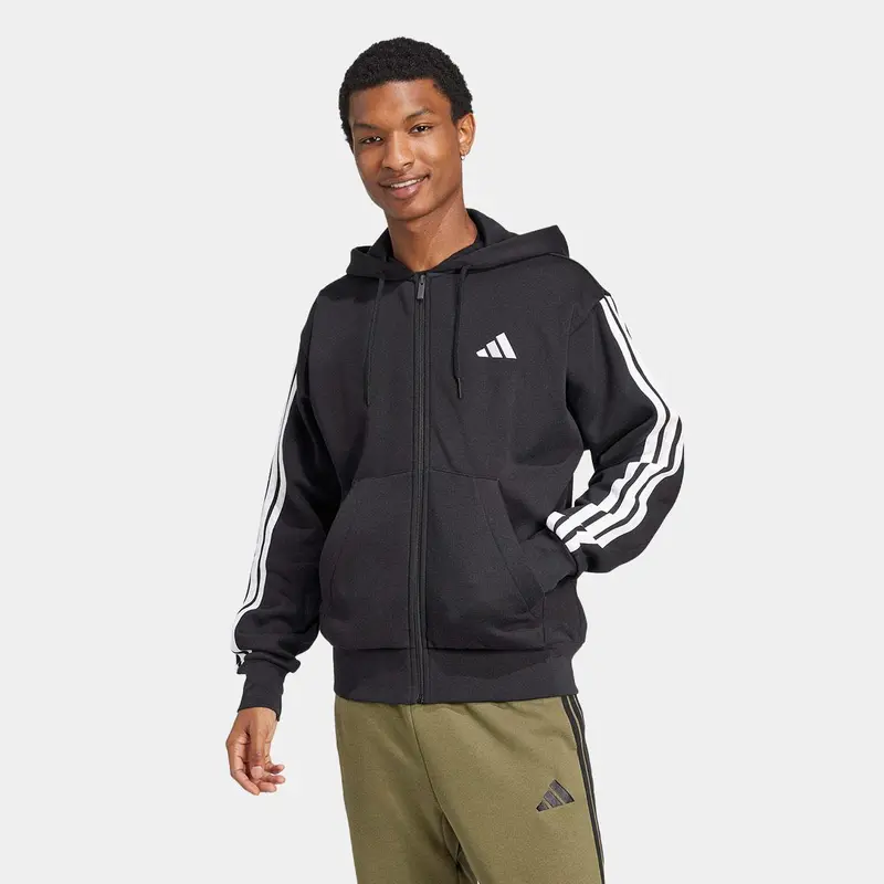Sudadera Con Capucha adidas Hombre M 3s Fl Fz hd