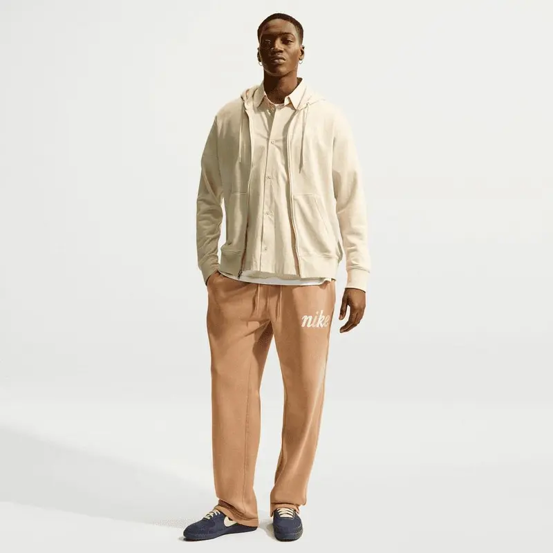 Sudadera Nike Club Con Capucha Con Cremallera Completa De Tejido French Terry - Hombre