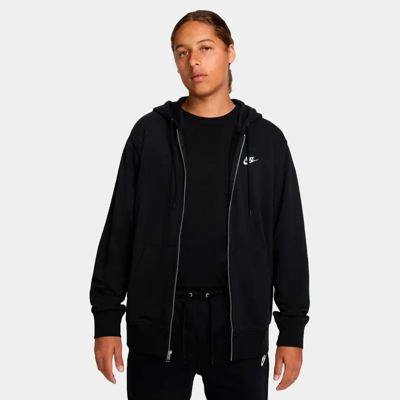 Sudadera Nike Club Con Capucha Con Cremallera Completa De Tejido French Terry - Hombre