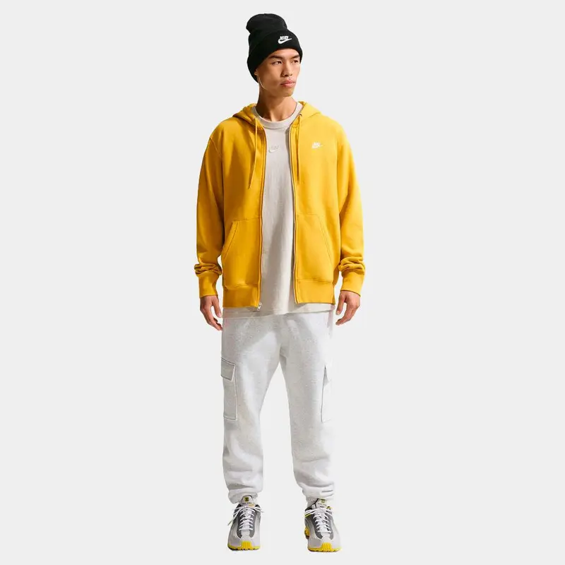 Sudadera Nike Club Con Capucha Y Cremallera Completa Fleece Para Hombre