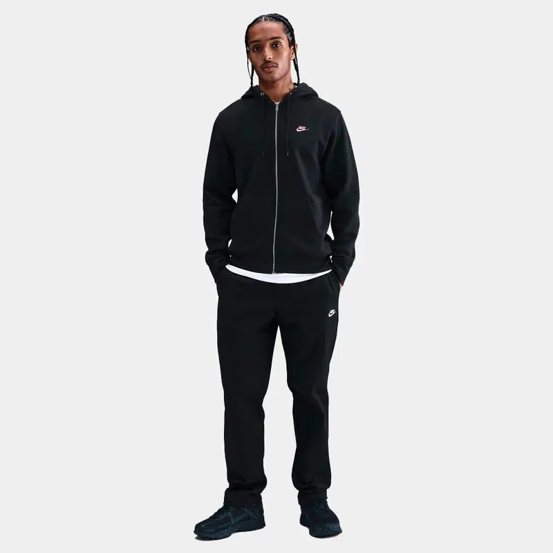 Sudadera Nike Club Con Capucha Y Cremallera Completa Fleece Para Hombre