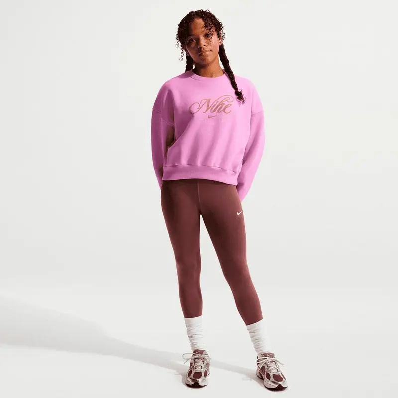 Sudadera Nike Sportswear Club Fleece De Cuello Redondo - Niña
