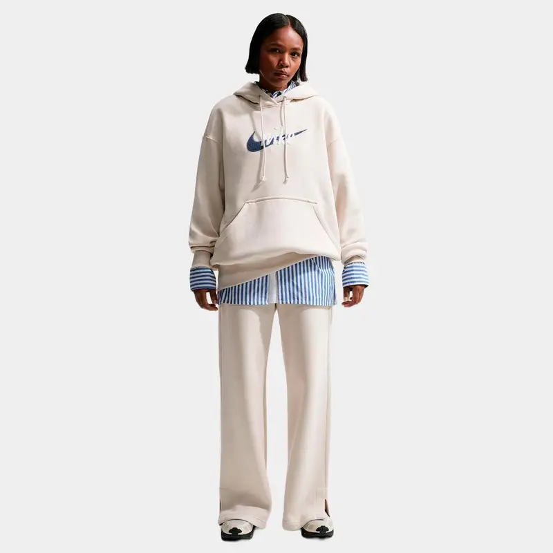 Sudadera Nike Sportswear Phoenix Fleece Oversized Logo Con Capucha - Mujer