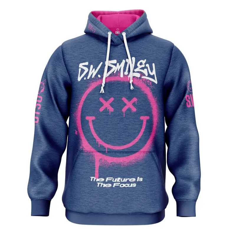 Sudadera - Smiley Graffiti