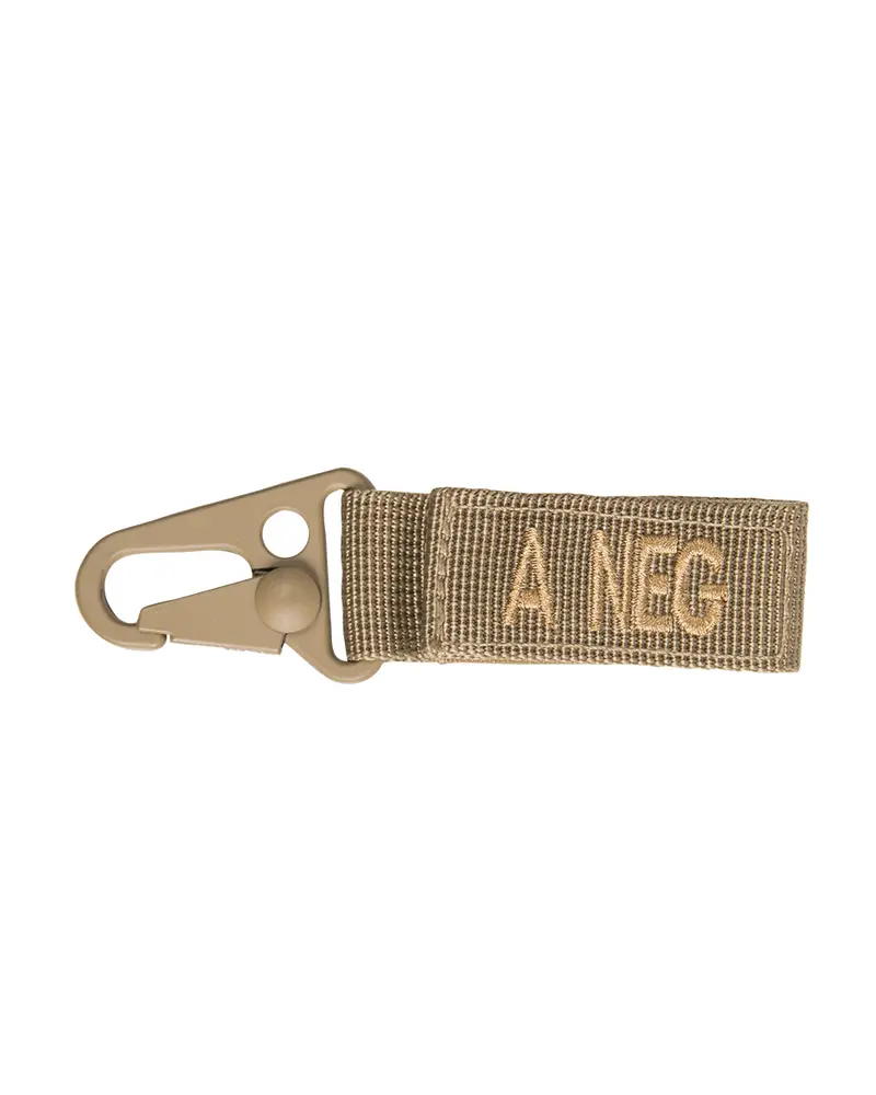 TACT.KEYHOLDER BLOOD A NEGATIV 5 ST./PACK COYOTE