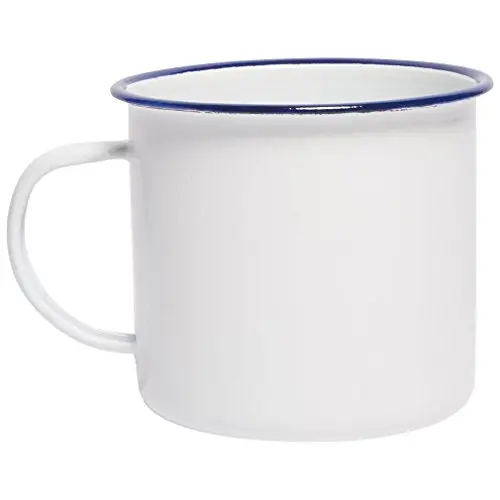 Taza de Esmalte Highlander 560ml - Ideal para Camping y Aire Libre