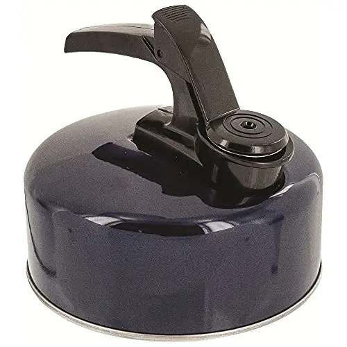 Tetera de Aluminio Highlander Azul Navy para Acampada