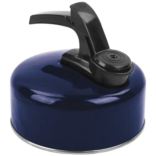 Tetera Silbante de Aluminio Highlander 1L Azul Navy
