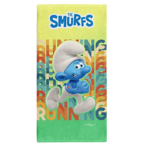 Toalla de microfibra - Smurf Running
