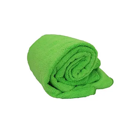 Toalla Hiker FRENDO 60x120 cm Verde - Microfibra Bouclette