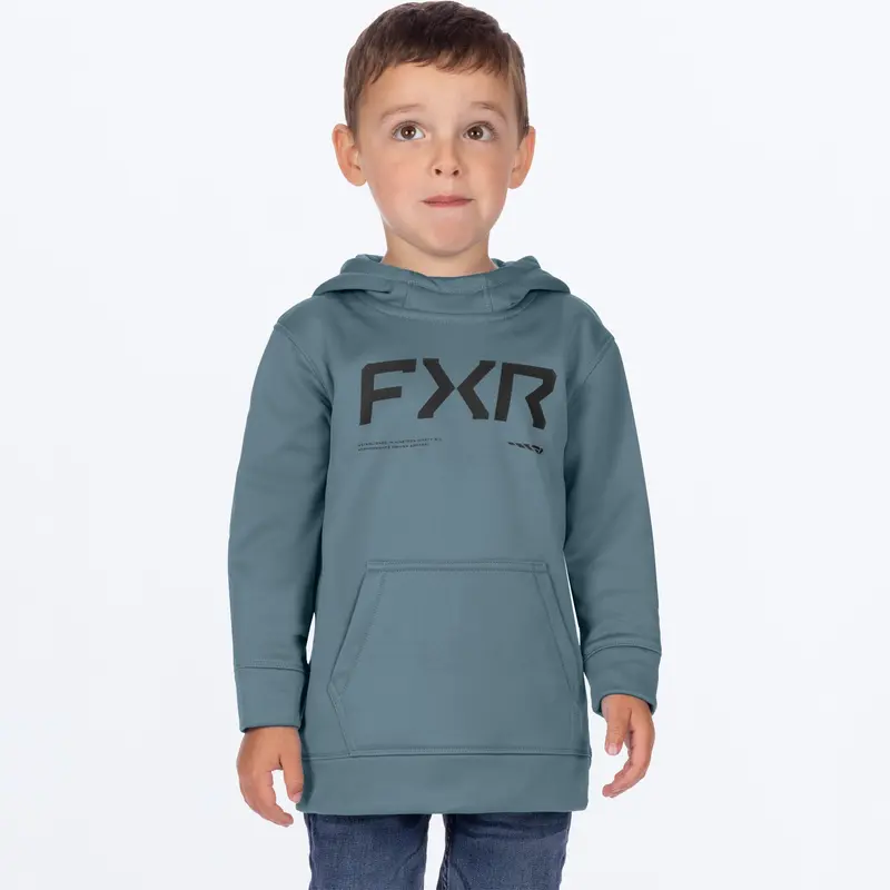 TODDLER HYDROGEN TECH PO HOODIE 26-STEEL