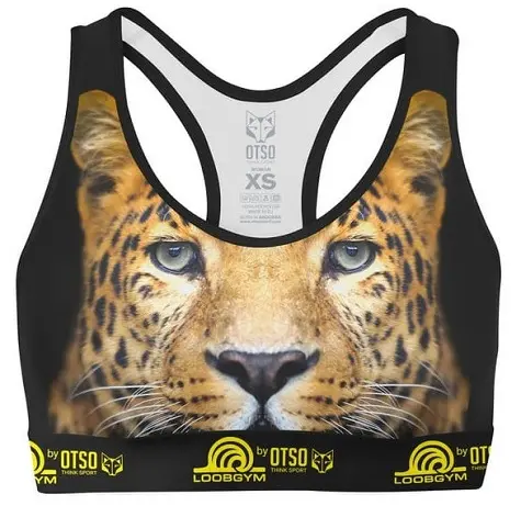Top LEOPARD (Goma vista sublimada)