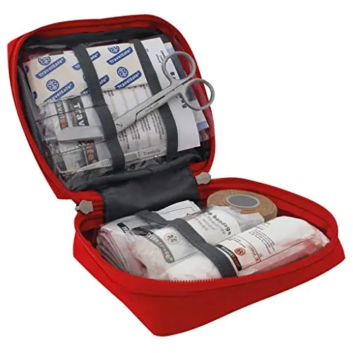 Travelsafe Botiquín de Primeros Auxilios 23 Piezas Globe Basic Rojo