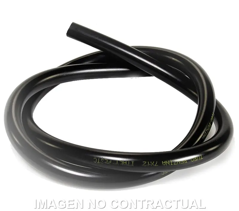 TUBO GASOLINA PVC MALOSSI NEGRO