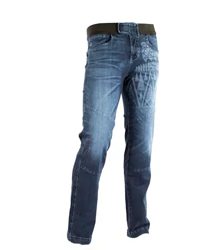 TURIA Jeans Iris M - Pantalón de Escalada Resistente