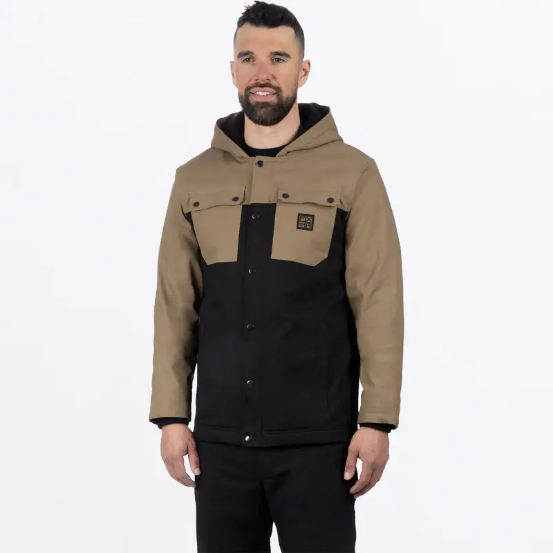 UNISEX ROUGHNECK CANVAS JACKET 24-CANVAS/BLACK