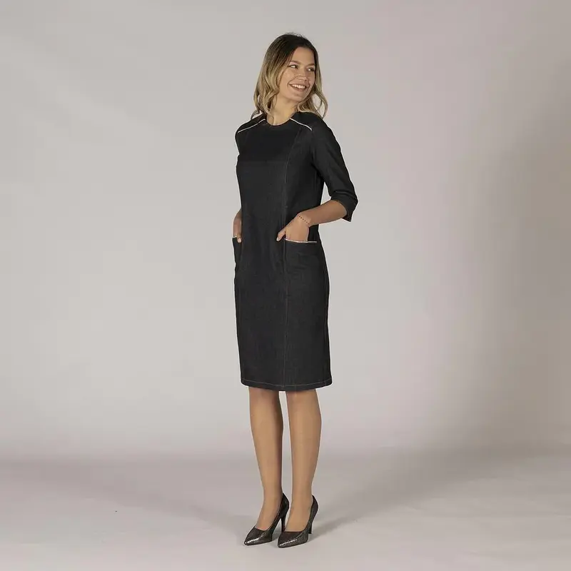 VESTIDO CREMALLERA METALICA TRENDER
