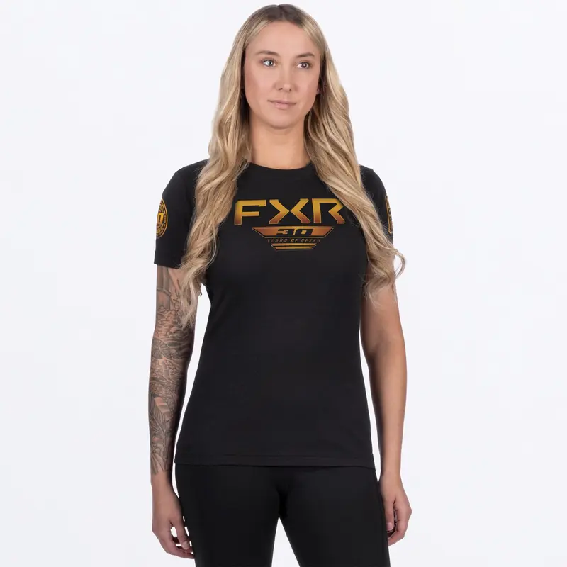 W 30 YEARS OF SPEED PREMIUM T-SHIRT 26-BLACK/KASH