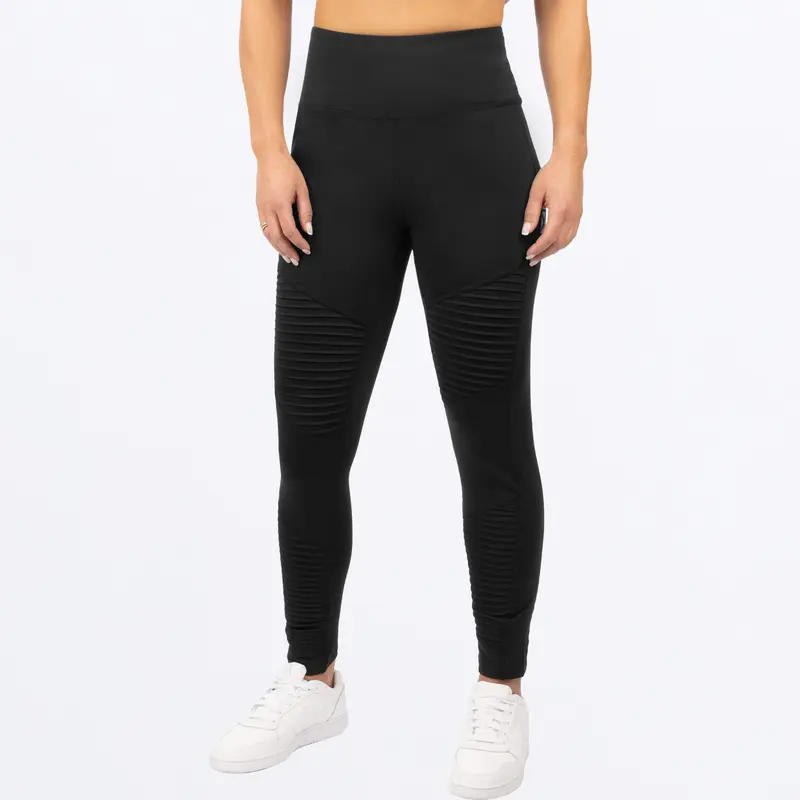 W MOTO LEGGING 23-BLACK