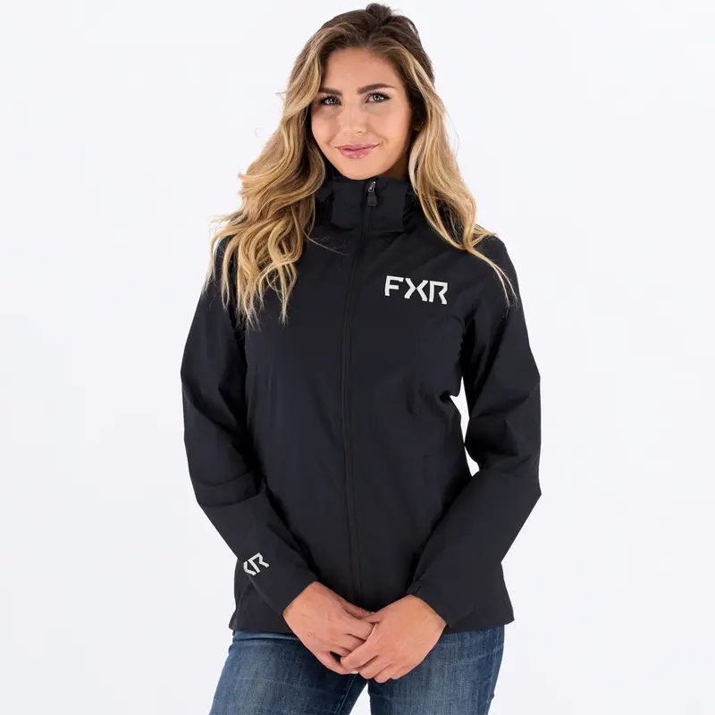 W RIDE PACK JACKET 22-BLACK/WHITE