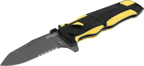 Walther Navaja Pro Rescue Knife Yellow