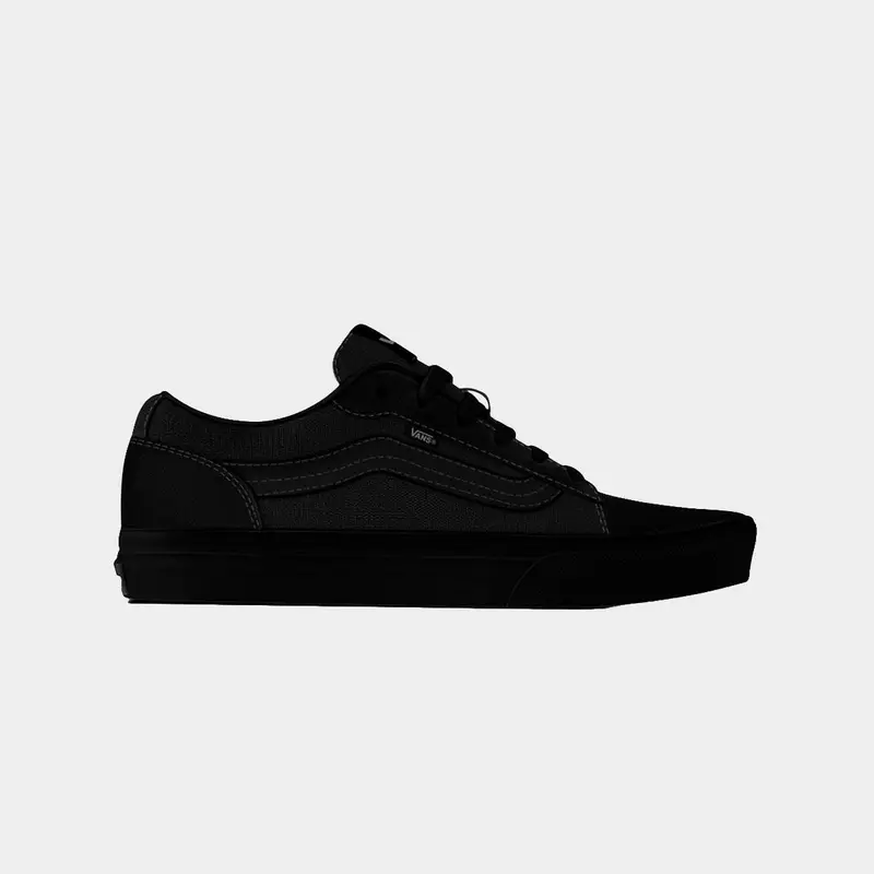 Zapatillas Vans Vero Ls Suede/canvas Black/black - Hombre